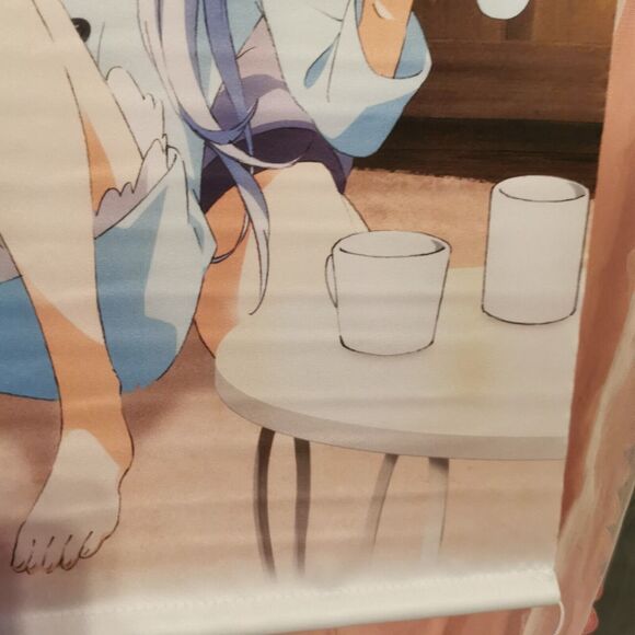 Is the Order a Rabbit Tapestry Cocoa Chino Wall Scroll Art Poster Japan Manga - Picture 5 of 10